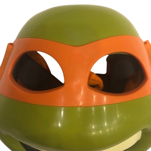 TMNT Michelangelo Mask 2013 Teenage Mutant Turtles Child’s Play Dress Up Toy - Picture 3 of 6
